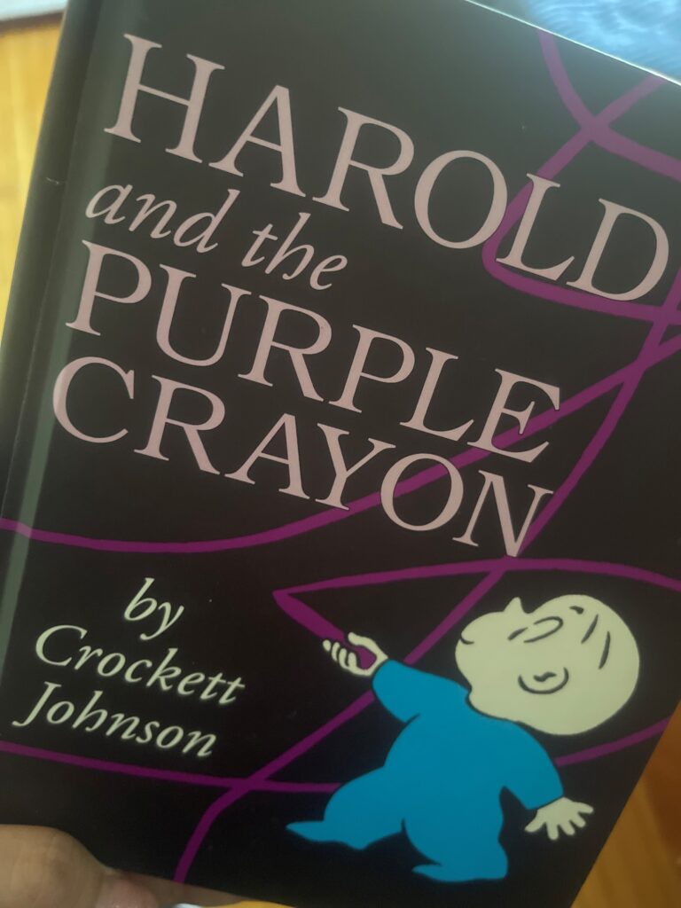 What Harold and a Purple Crayon Taught Me About Imagination (and My Dad)